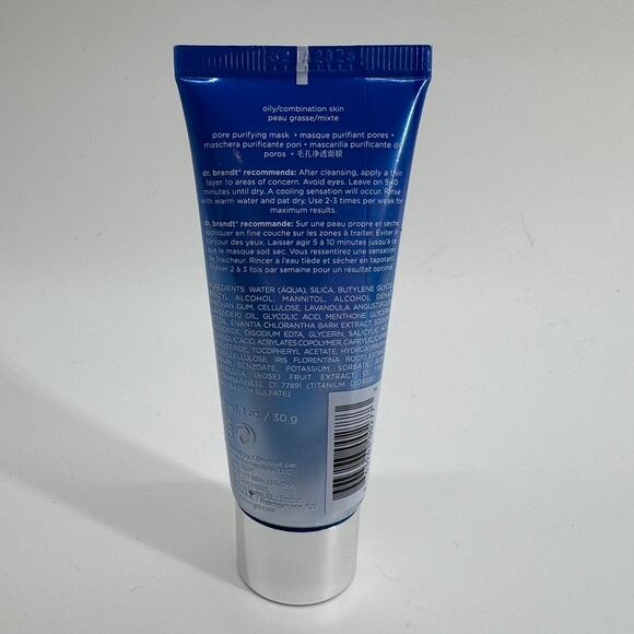 Dr. Brandt Pores No More Vacuum Cleaner Pore Purifying Mask 1oz Travel Size - Picture 2 of 3